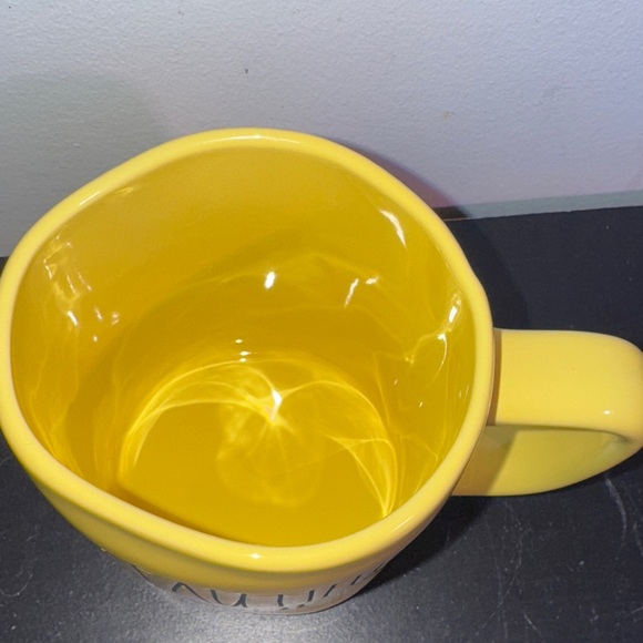 Rae Dunn Yellow 'Beautiful Day' Mug - Picture 2 of 3